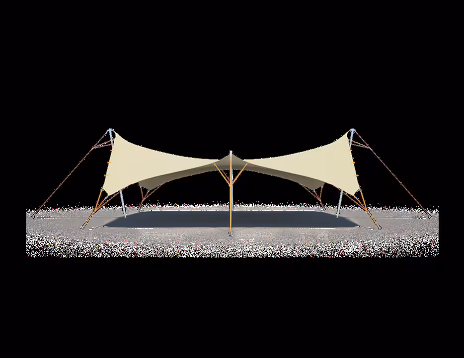 Image of big white tent
